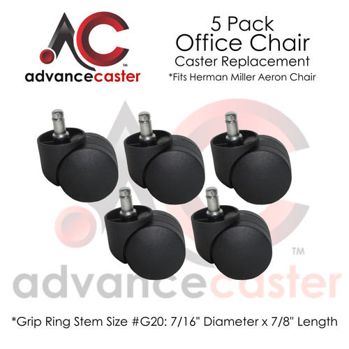 55mm caster replacement kit - 55mm,