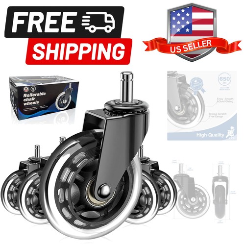 Office chair wheels set 5 - office,